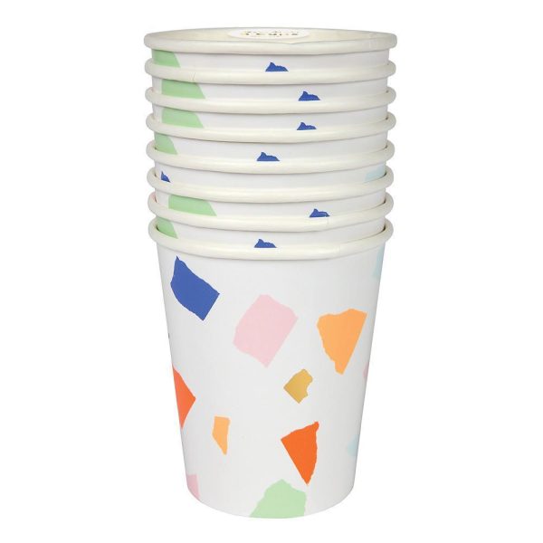 Bright Terrazzo Party Cups Online