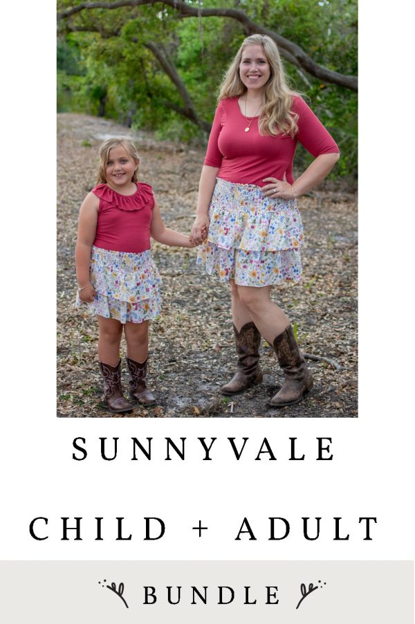 Sunnyvale Child and Adult 2 Pattern Bundle Online now