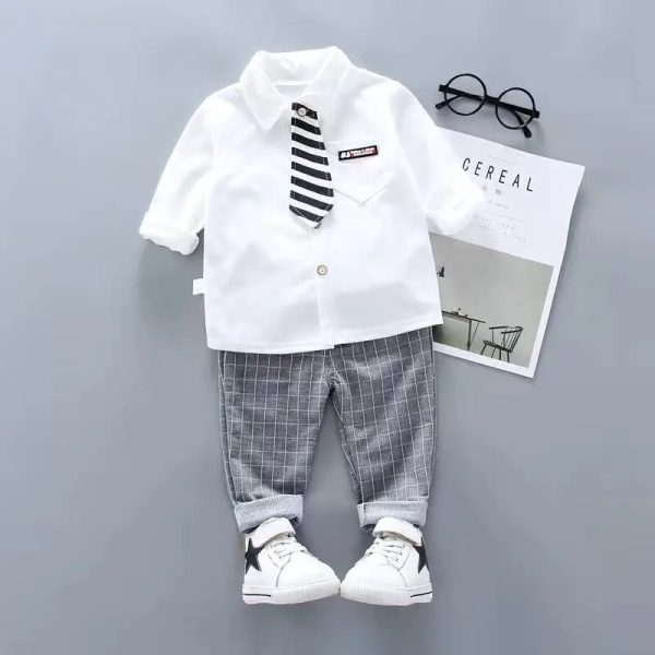 Striped Shirt Vest Pant Discount - Image 5
