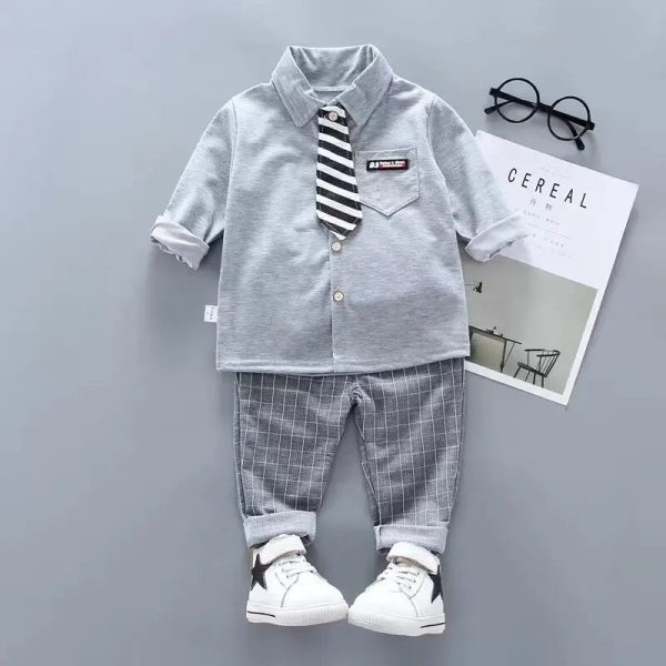 Striped Shirt Vest Pant Discount - Image 4