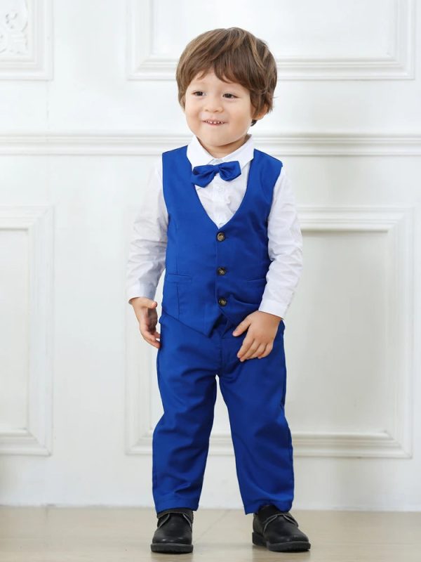 Solid Vest Suit Discount - Image 2