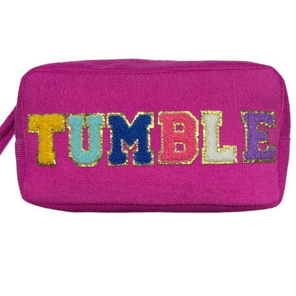 TC-1355 Terry Cloth Cosmetic Bag Tumble Discount - Image 2