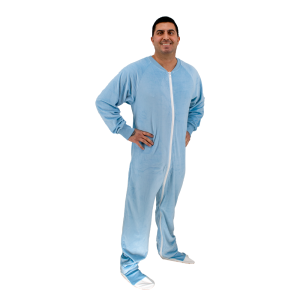 Baby Blue Liddles Sleepers For Cheap