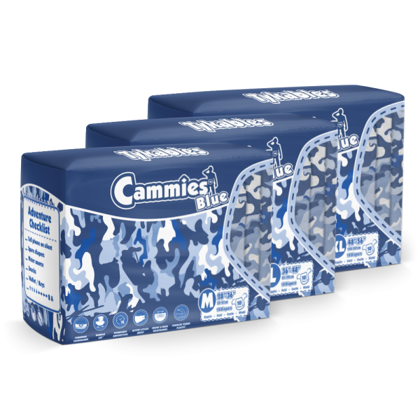 Cammies Blue Diapers For Sale - Image 5