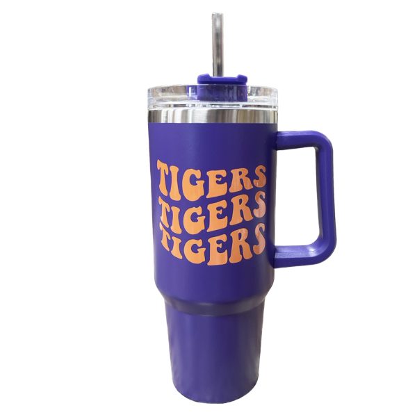 SC-4412-W Morgan Tumbler Tiger Purple Orange For Cheap - Image 2