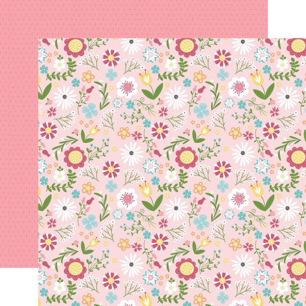 ALL GIRL FLORAL - 12x12 Double-Sided Patterned Paper - Echo Park Online Hot Sale