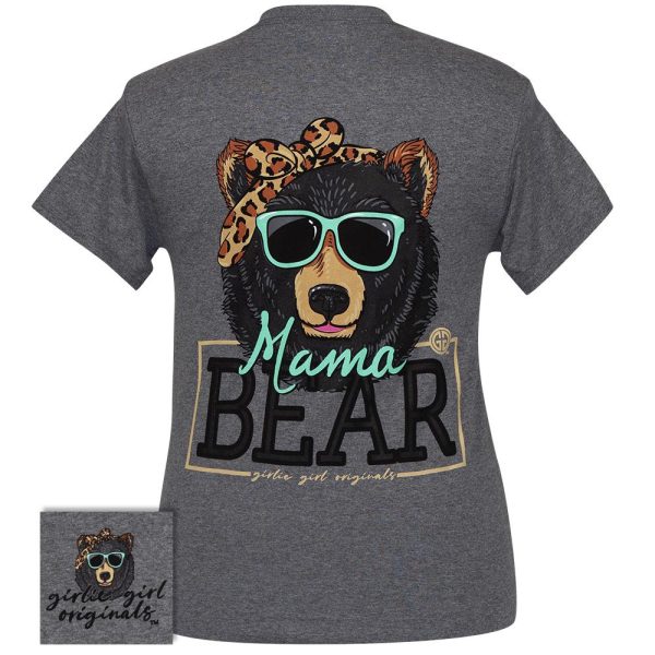 Mama Bear Bandana Graphite Heather SS-2414 For Sale