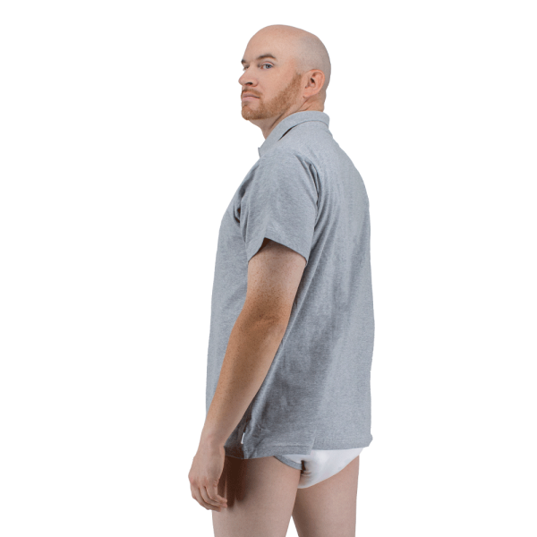 Grey Snappies Polo Cheap - Image 4