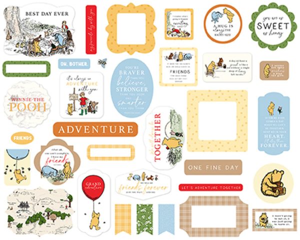 WINNIE THE POOH Frames & Tags - Echo Park For Sale - Image 3