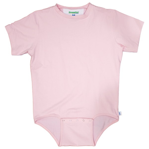 Baby Pink Snappies T-Shirt Fashion