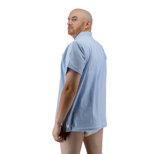 Baby Blue Snappies Polo Online Hot Sale - Image 3