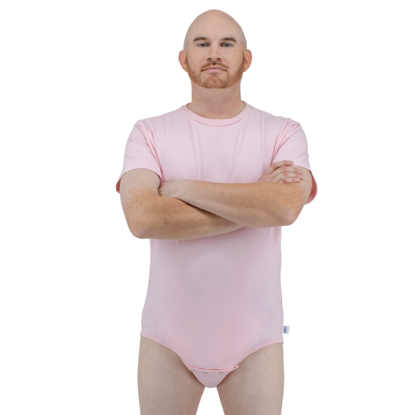 Baby Pink Snappies T-Shirt Fashion - Image 2