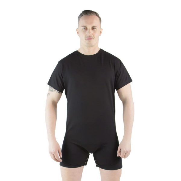 Black Snappies Romper Online Hot Sale - Image 2