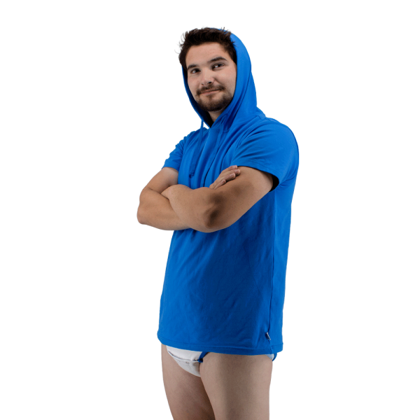 Blue Snappies Hoodie Online Sale - Image 3