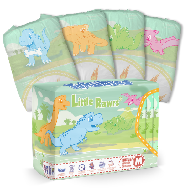 Little Rawrs Diapers Online