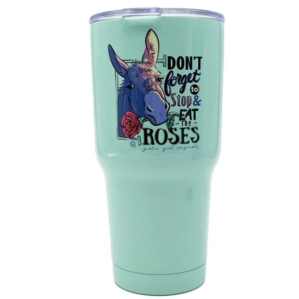 TB2468 Eat The Roses Stainless Steel Tumbler Online Hot Sale