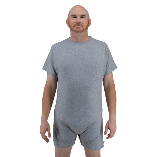 Grey Snappies Romper Online Sale - Image 2