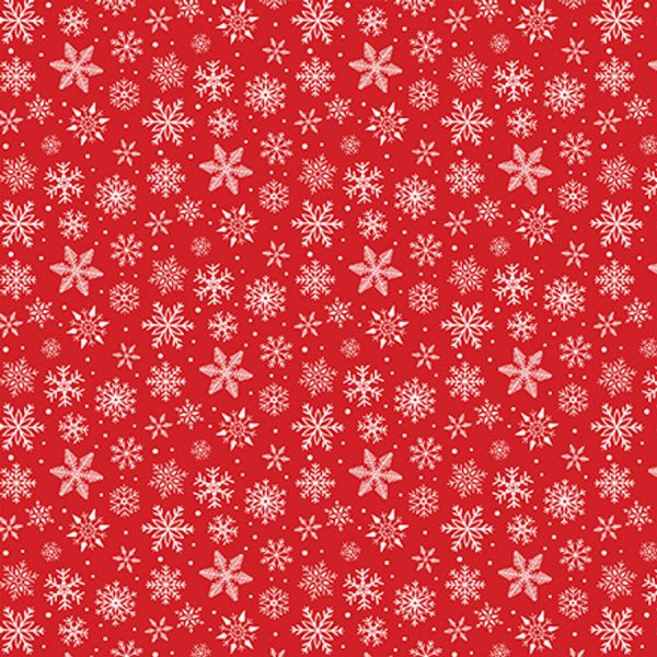 SUGAR PLUM SNOWFLAKES - 12x12 Double-Sided Patterned Paper - Echo Park on Sale - Image 3