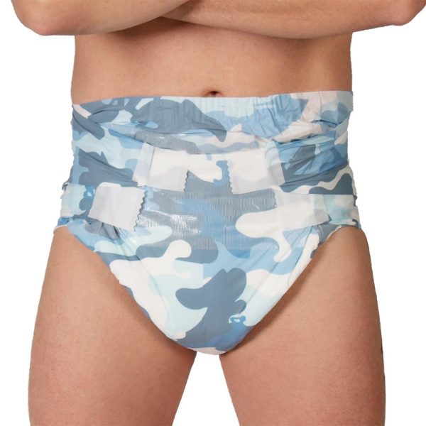 Cammies Blue Diapers For Sale - Image 2