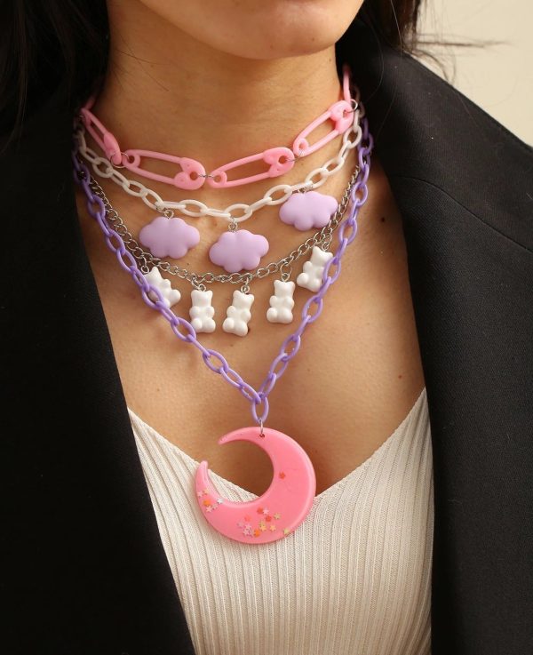 Candy Moon Decora Necklace Hot on Sale - Image 3