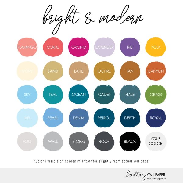 Retro Colors Soft Geometric Wallpaper Online Sale - Image 5