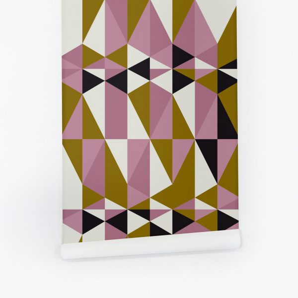 Vintage Kaleidoscope Removable Wallpaper Fashion - Image 3