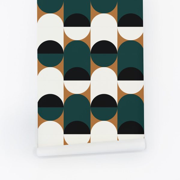 Pine Retro Design Removable Wallpaper Online now - Image 3