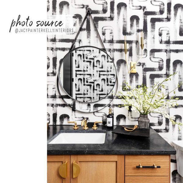 London Metro Lines removable wallpaper in black and off white Online Sale - Image 3