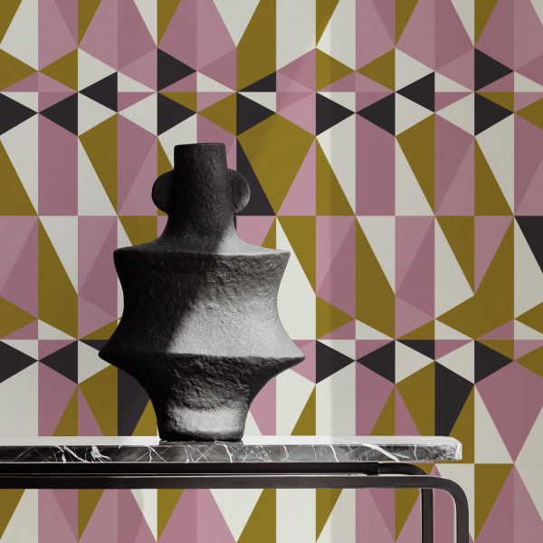 Vintage Kaleidoscope Removable Wallpaper Fashion