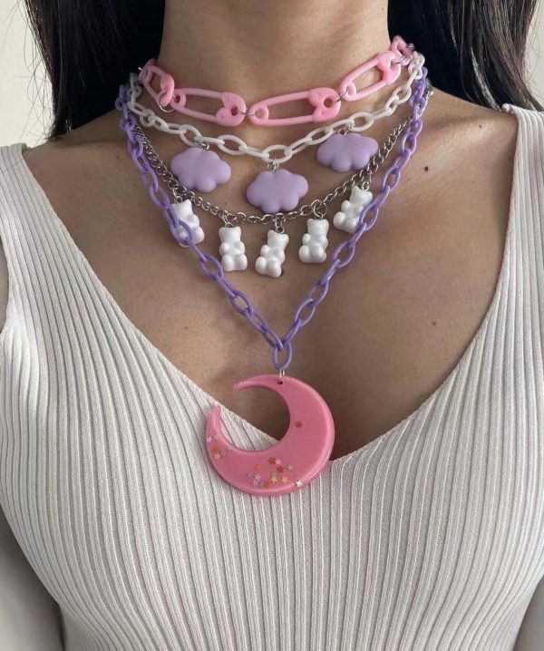 Candy Moon Decora Necklace Hot on Sale - Image 2