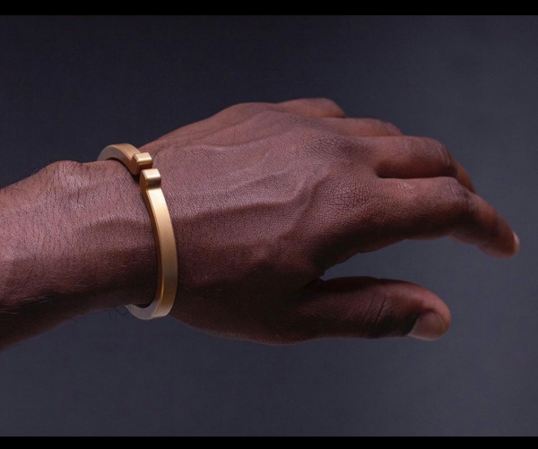 Brass Snap Bracelet on Sale - Image 3