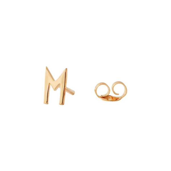 Archetype Letter Gold Stud For Discount
