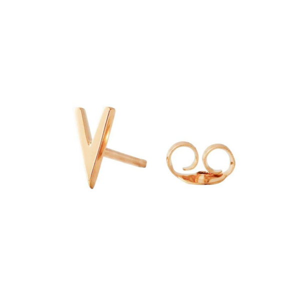 Archetype Letter Gold Stud For Discount - Image 5